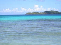 St Thomas strand atlantische oceaan